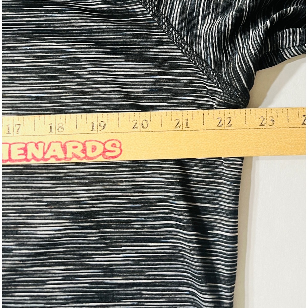 RBX Performance Womens 1X Space Dye V-Neck Long Sleeve Activewear Top X-Dri NWT - Picture 7 of 8